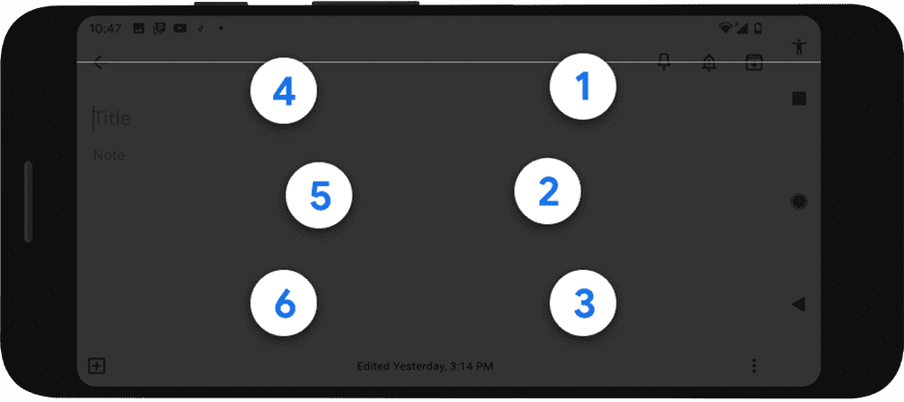 Google Proposed A Braille Keyboard For Android Devices 3 braille