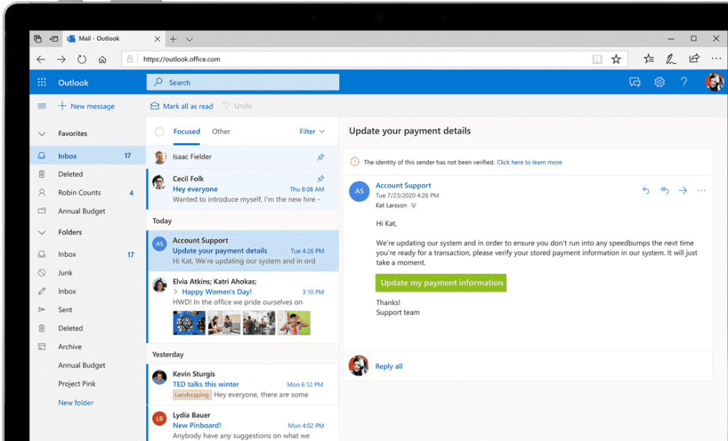 [pii email 9ba94c086590853d8247] error code in Microsoft Outlook