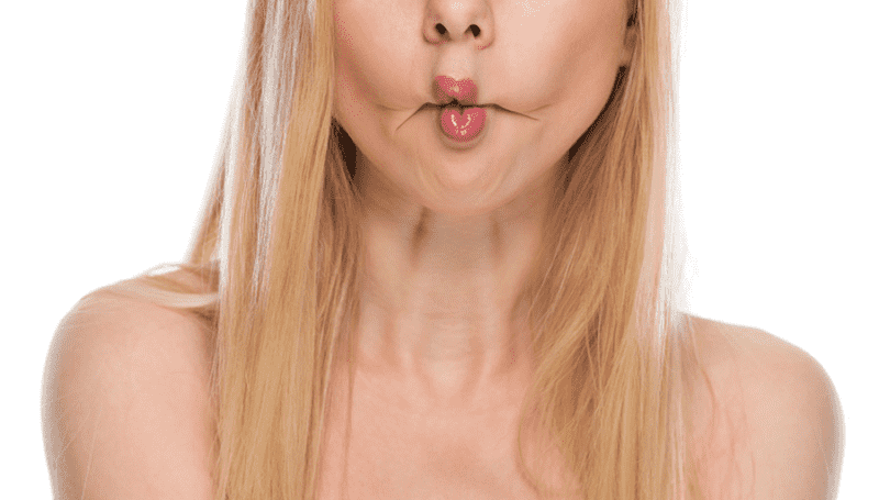 Fish Face Exercise