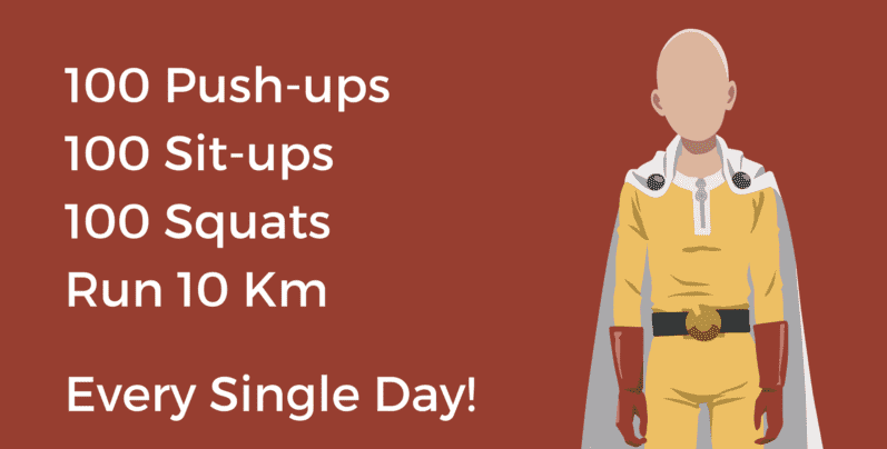 One Punch Man Workout