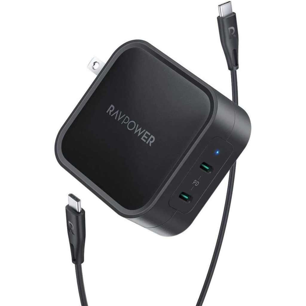 Want a Suggestion? Best USB Android Phone Chargers to Buy in 2021 4 RAVPOWER 90W 2-PORT WALL CHARGER
