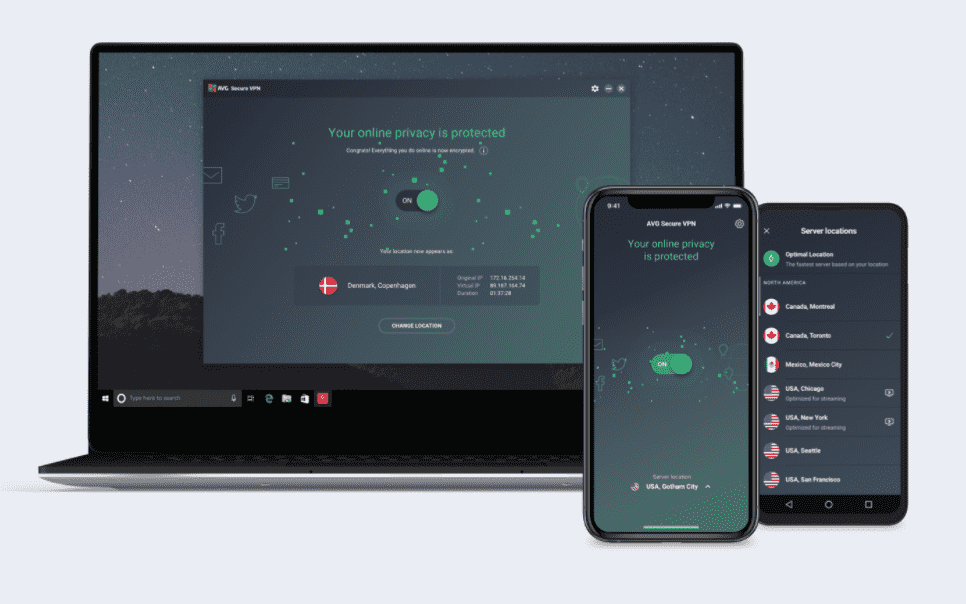 AVG User Interface AVG User Interface
