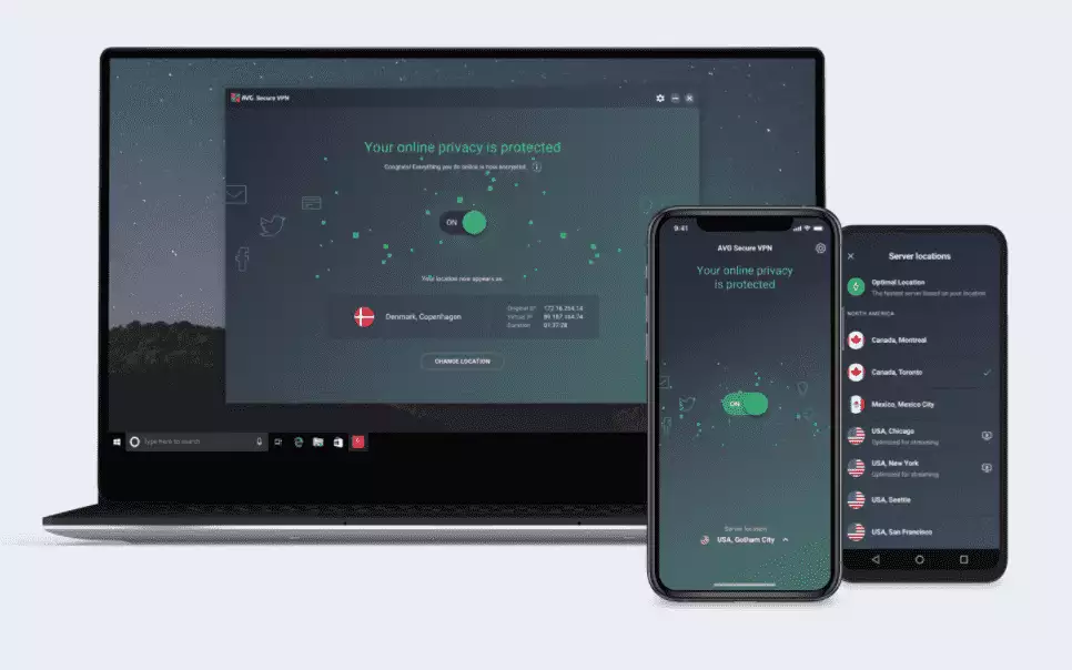AVG User Interface AVG User Interface