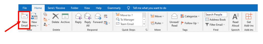 New Email Outlook